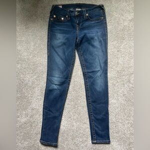 True Religion Casey Dark Skinny Jean